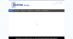 Desktop Screenshot of dafisaperu.com